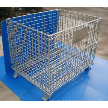 Hot Galvanised or Powder Painted Stackable Wire Container